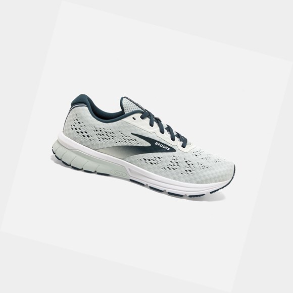 Women's Brooks Anthem 4 Road Running Shoes Ice Flow / Reflecting / White | 5649DOQRW