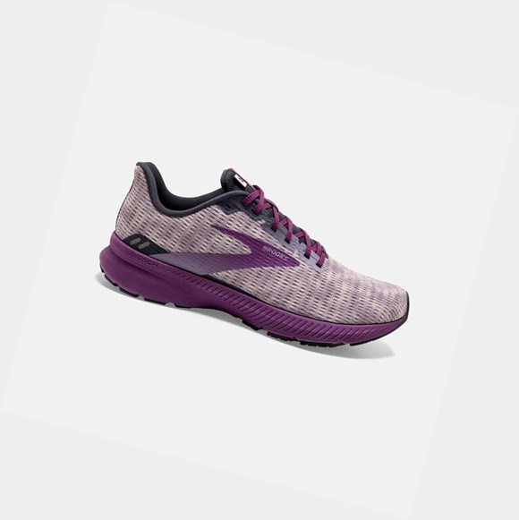 Women's Brooks Launch 8 Road Running Shoes Iris / Ombre / Violet | 7154TUVNR