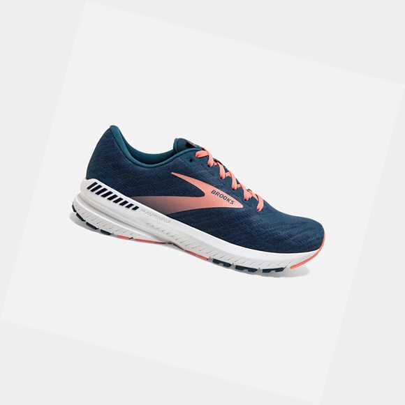 Women's Brooks Ravenna 11 Road Running Shoes Majolica / Navy / Desert | 4785OFJAY