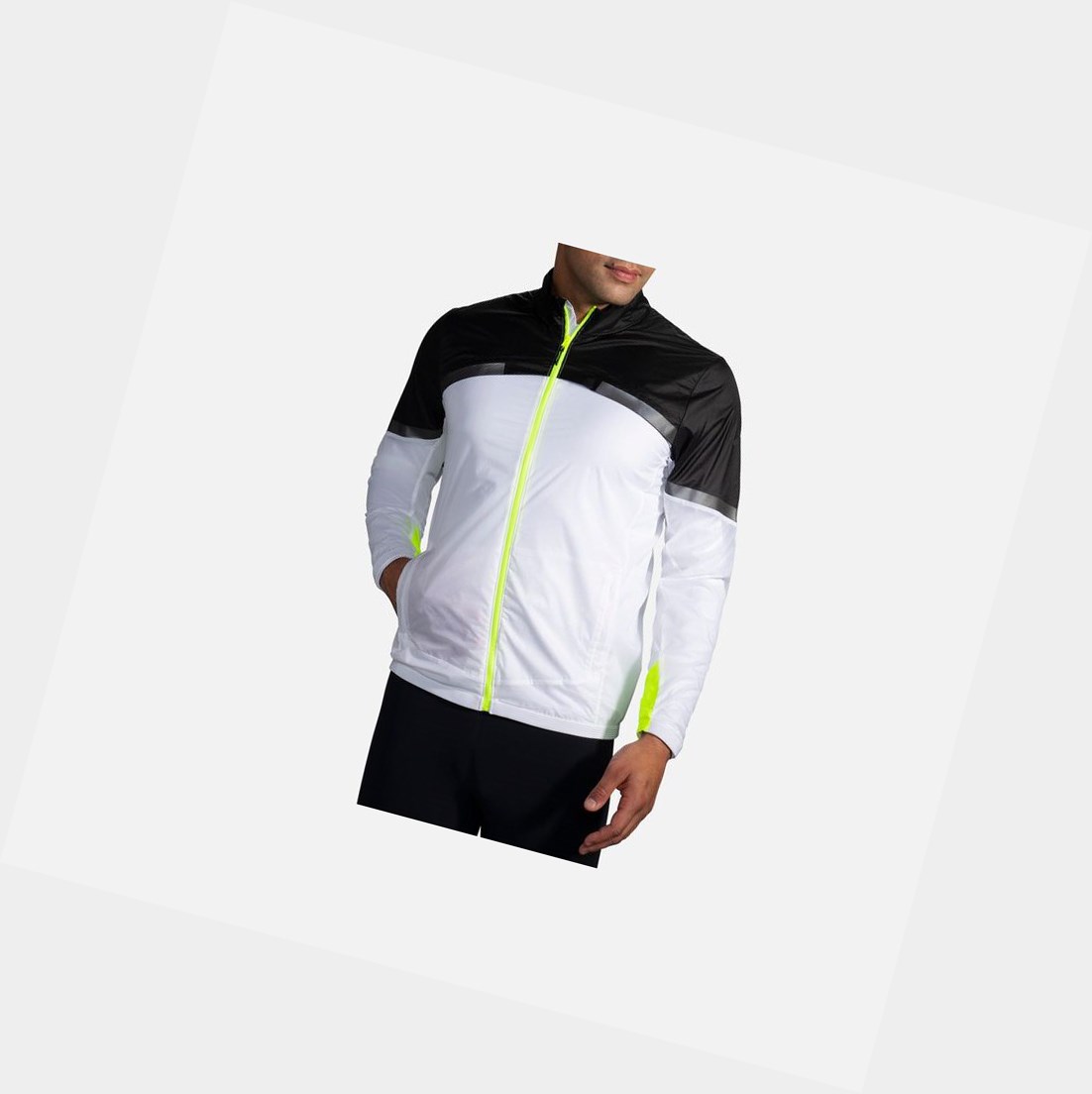 Men's Brooks Carbonite Outerwear Luminosity | 9176ADMZC