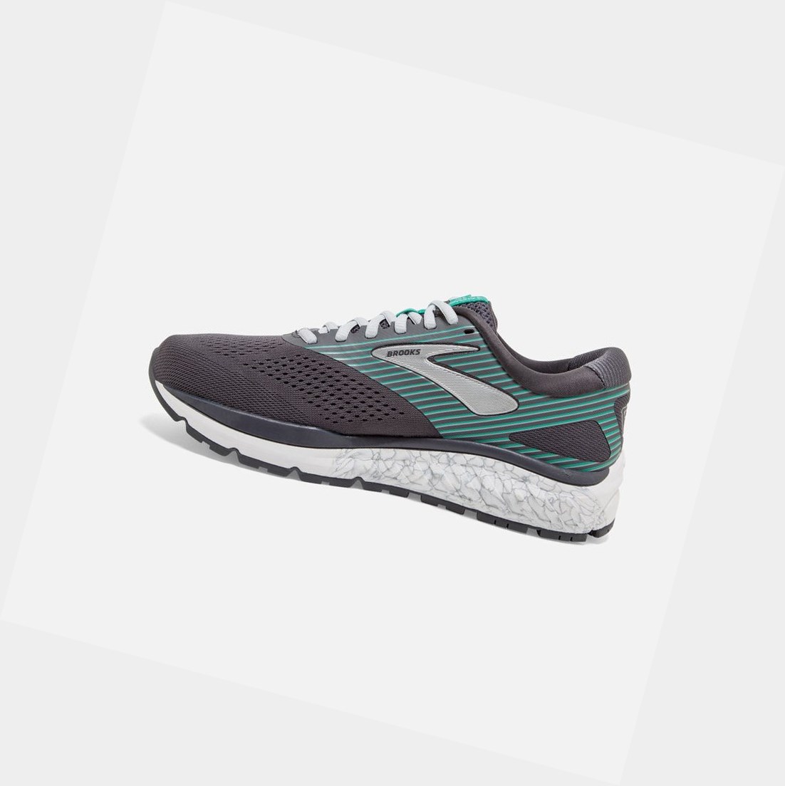 Women's Brooks Addiction 14 Road Running Shoes Blackened Pearl / Arcadia | 6014XGWZS