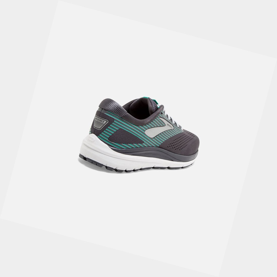 Women's Brooks Addiction 14 Road Running Shoes Blackened Pearl / Arcadia | 6014XGWZS