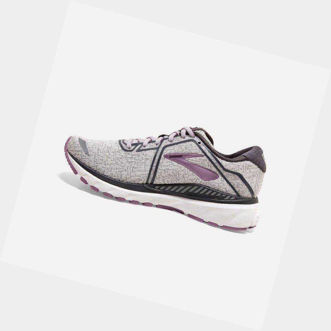 Women's Brooks Adrenaline GTS 20 Walking Shoes Grey / White / Valerian | 1862IHGAU