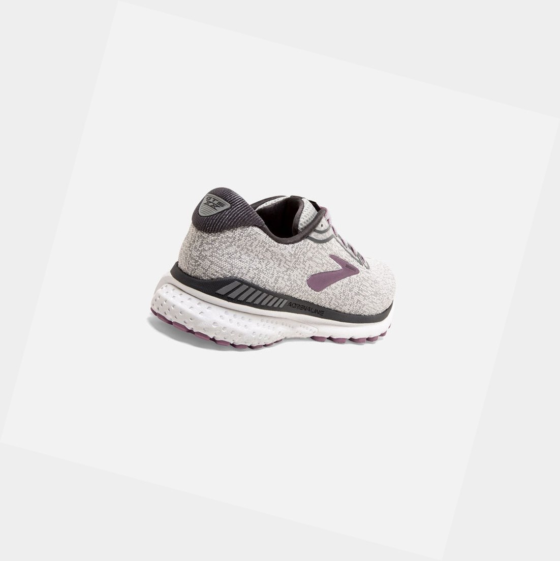 Women's Brooks Adrenaline GTS 20 Walking Shoes Grey / White / Valerian | 1862IHGAU