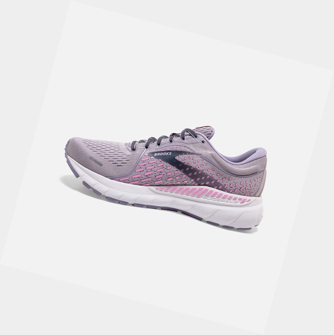 Women's Brooks Adrenaline GTS 21 Walking Shoes Iris / Lilac Scachet / Ombre Blue | 6387UXHSL