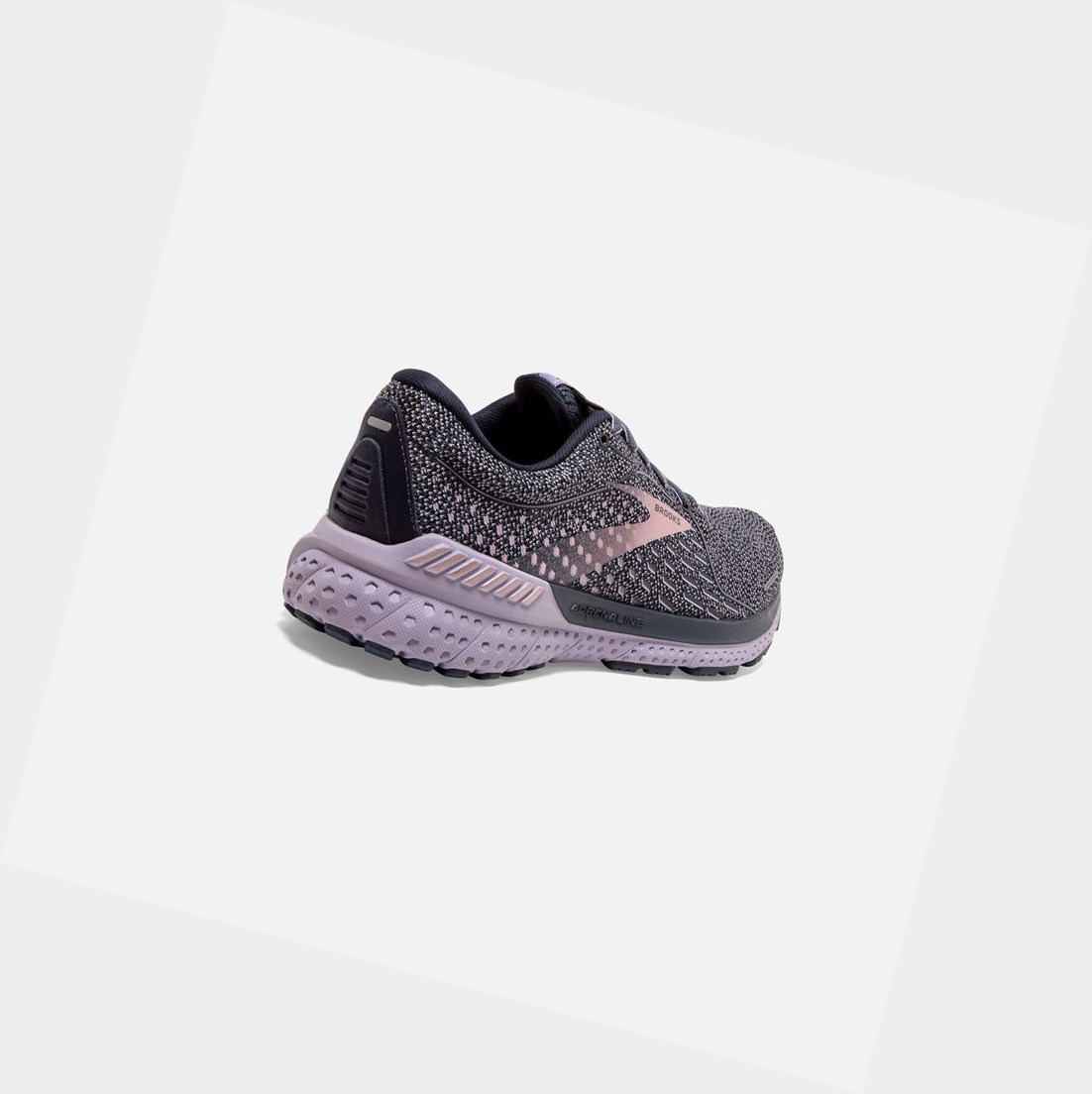 Women's Brooks Adrenaline GTS 21 Walking Shoes Ombre / Lavender / Metallic | 8502ORZTE