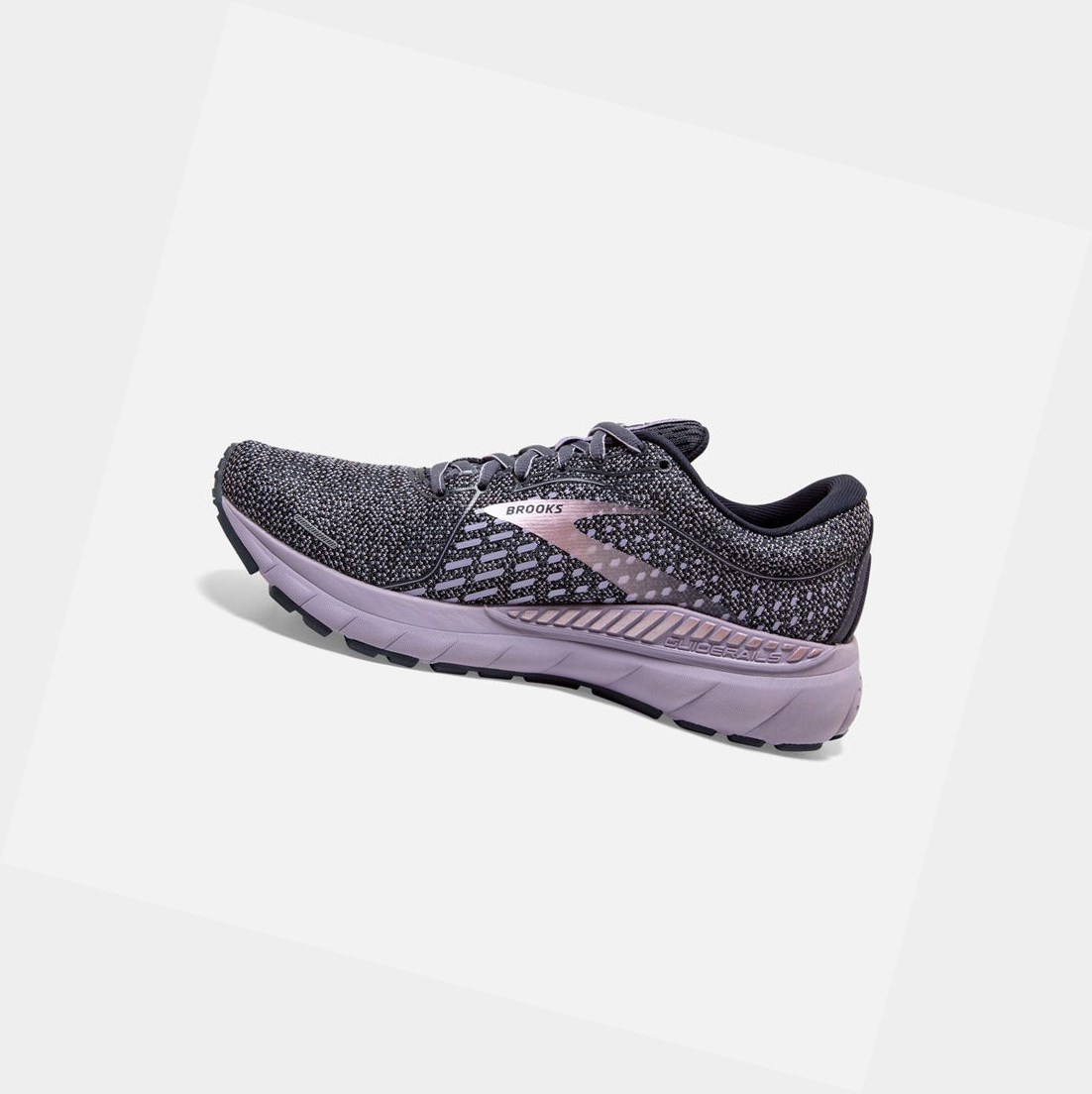 Women's Brooks Adrenaline GTS 21 Walking Shoes Ombre / Lavender / Metallic | 8502ORZTE