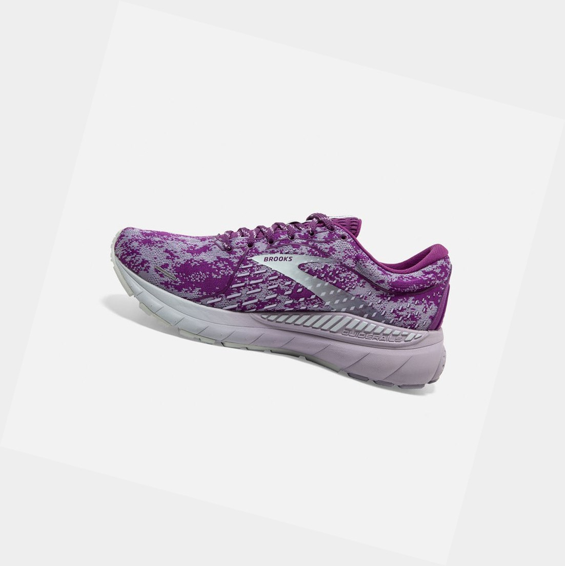 Women's Brooks Adrenaline GTS 21 Walking Shoes Wood Violet / Lavender / Blue | 8564VWBIO