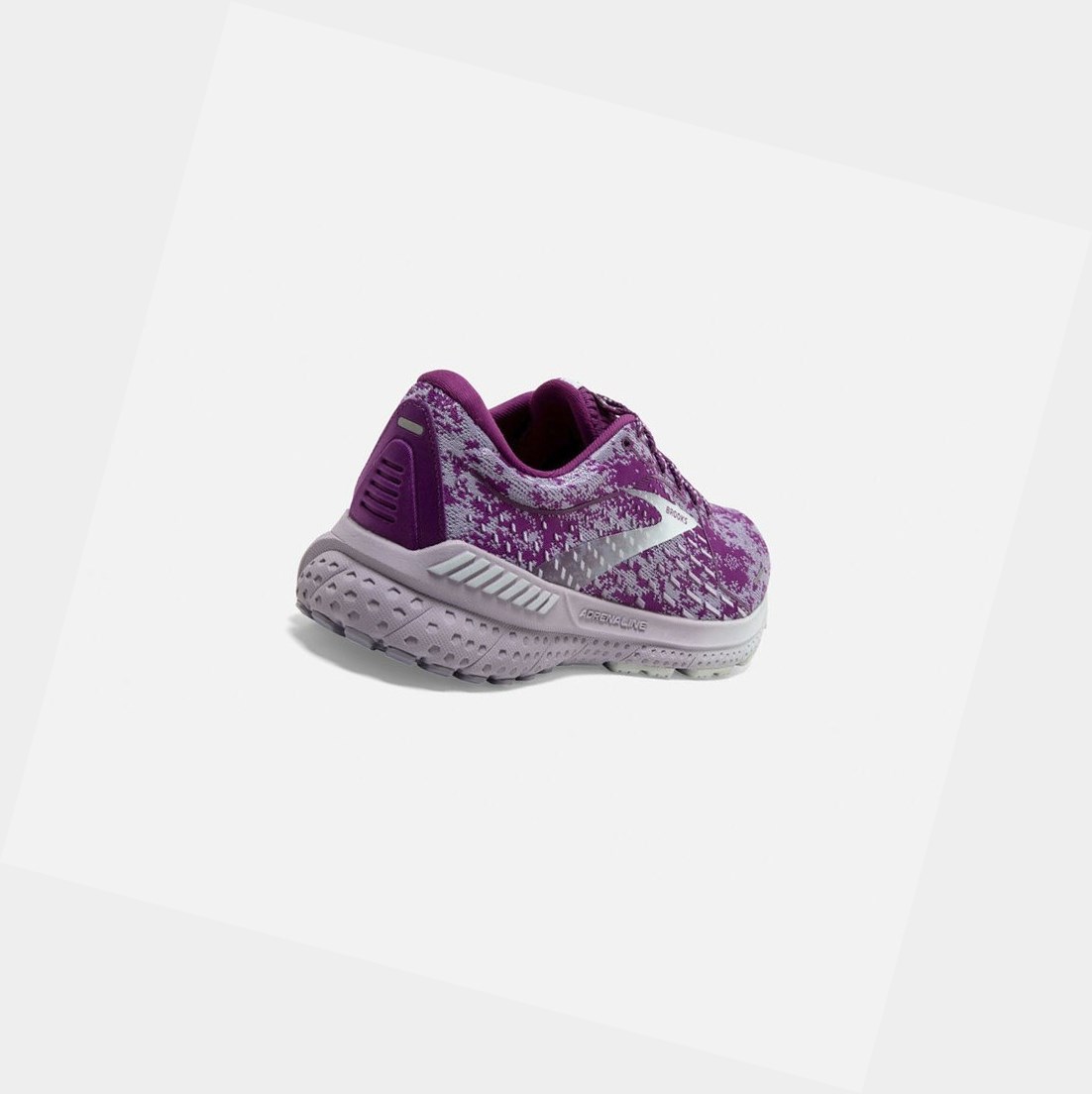 Women's Brooks Adrenaline GTS 21 Walking Shoes Wood Violet / Lavender / Blue | 8564VWBIO